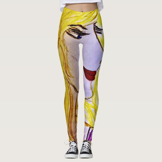 All over print Blondie leggings (Front)