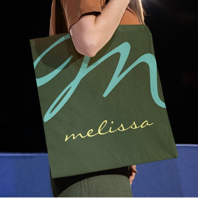 all-over-print (both sides) green large tote bag (Creator Uploaded)