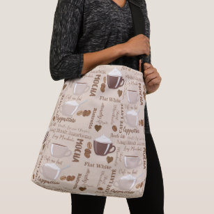 All-Over-Print Cross Body Bag, Medium Crossbody Bag