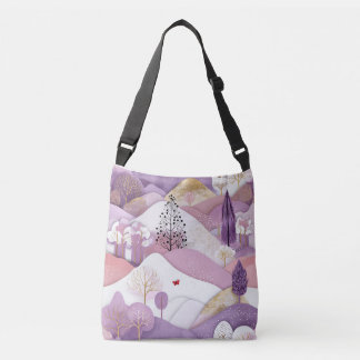 All-Over-Print Cross Body Bag, Medium Crossbody Bag
