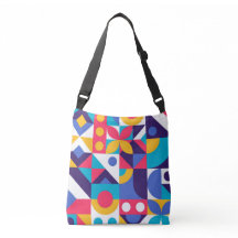 All-Over-Print Cross Body Bag, Medium