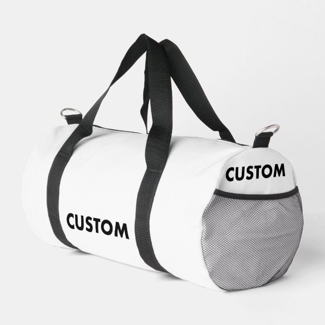 All Over Print Custom Duffel Bag Gym Bag 30L (Right Corner)