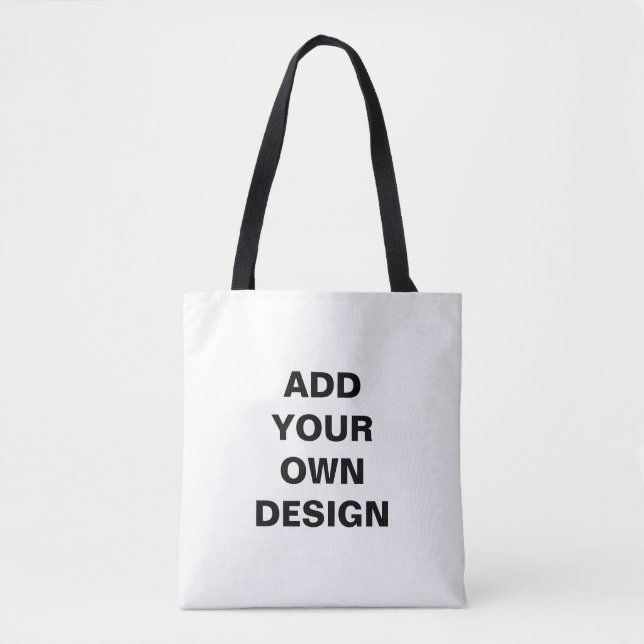 All-Over-Print Customizable Tote, Shoulder Tote Bag (Front)