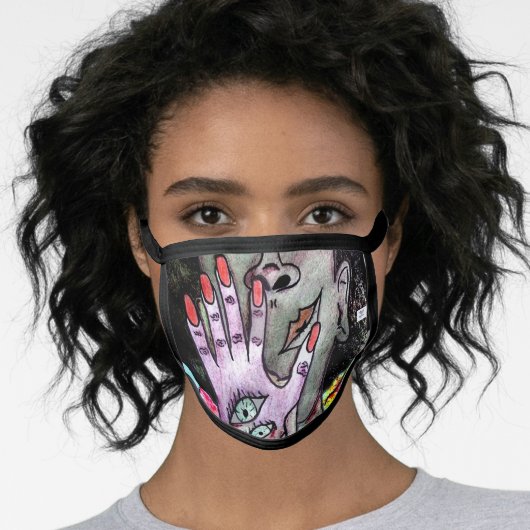 All-Over Print Face Mask (Worn Her)