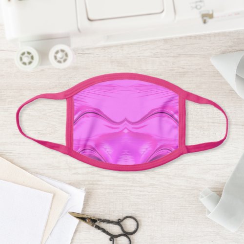 All_Over Print Face Mask Glossy Pink