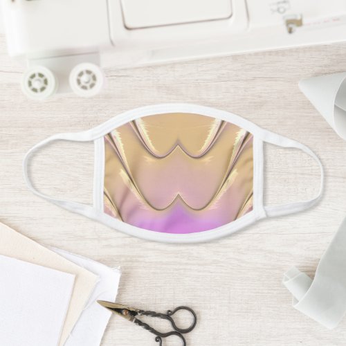All_Over Print Face Mask Gold Pink