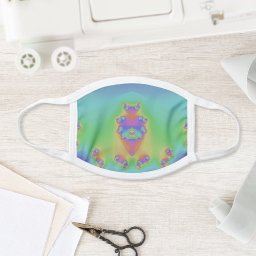 All_Over Print Face Mask Pink Blue Green Mauve