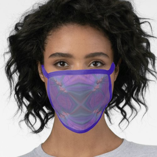 All_Over Print Face Mask Pink Purple