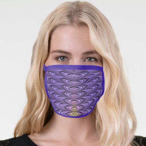 All_Over Print Face Mask Purple Pink Yellow