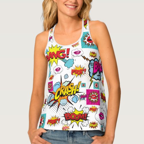 All Over Print Graphic   Tank Top