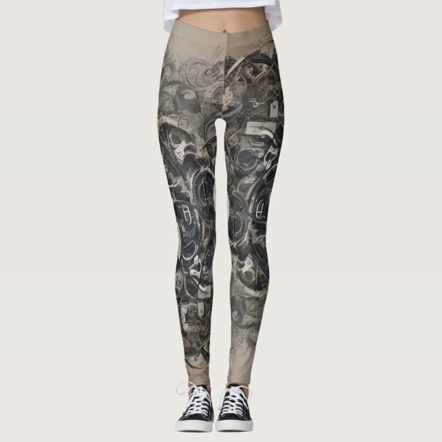 All-Over-Print Leggings (Front)