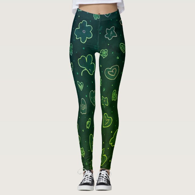 All-Over-Print Leggings (Front)