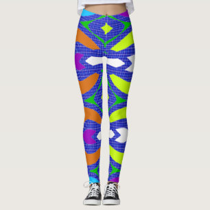 All-Over-Print multicolor "Ratti_Creative_Arts" L Leggings