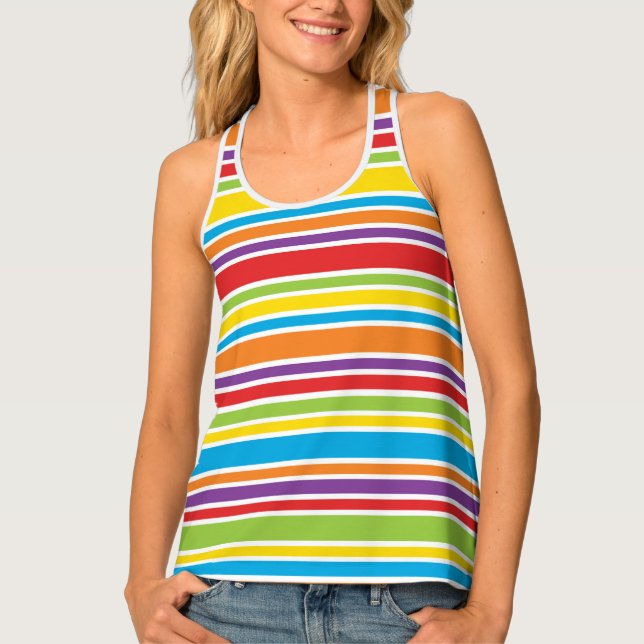 All -Over Print Racerback Tank Top (Front)