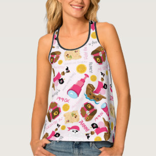All -Over Print Racerback Tank Top