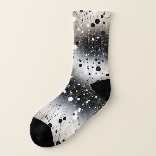 All_Over_Print Socks Cosmos Design