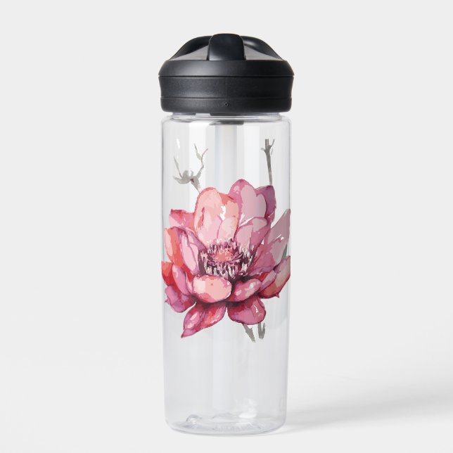 All-Over-Print Socks Water Bottle (Front)