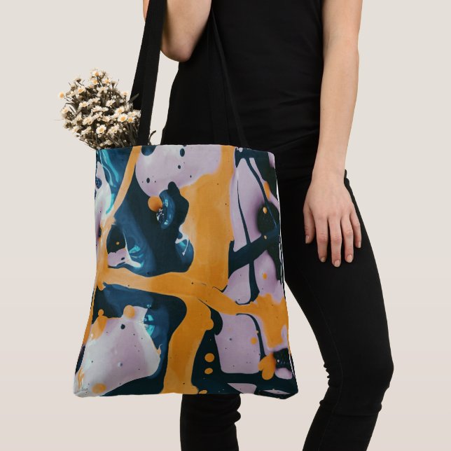 All-Over-Print Tote Bag, Large Bag (Close Up)