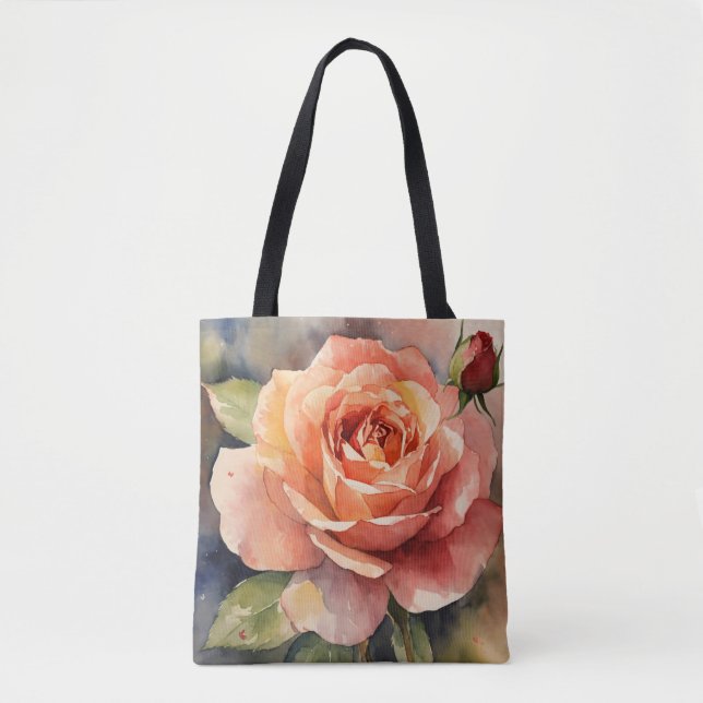 All-Over-Print Tote Bag, Medium (Front)