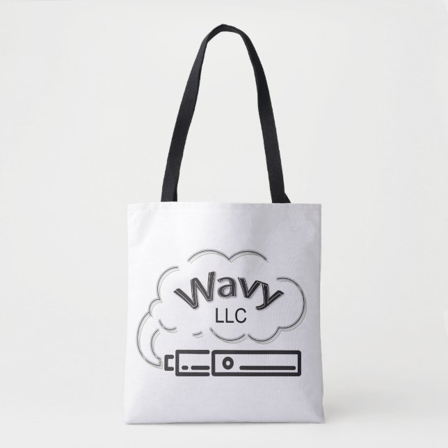 All-Over-Print Tote Bag, Medium Bag (Front)