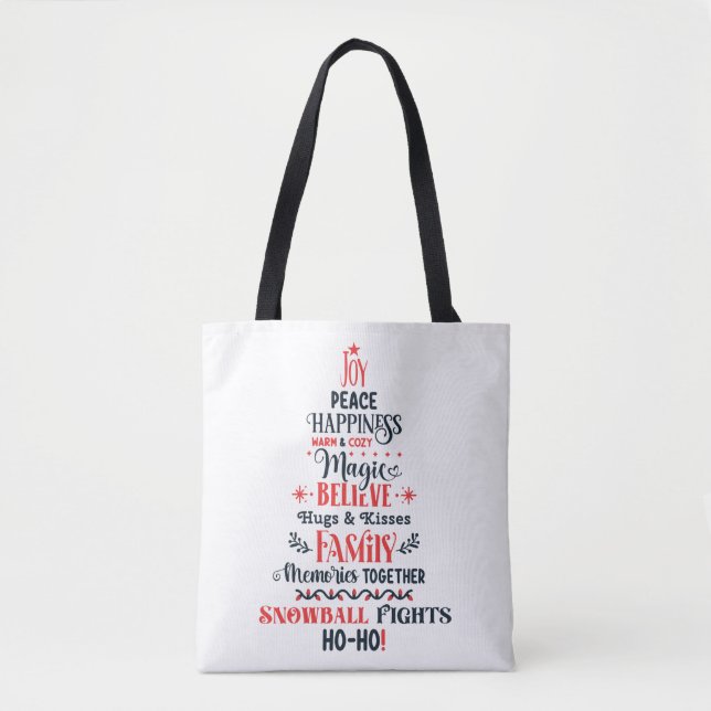 All-Over-Print Tote Bag, Medium Bag (Front)