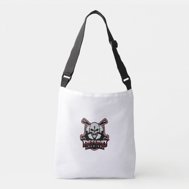 All-Over-Print Tote, Cross-Body Bag REFUND GAMING (Front)