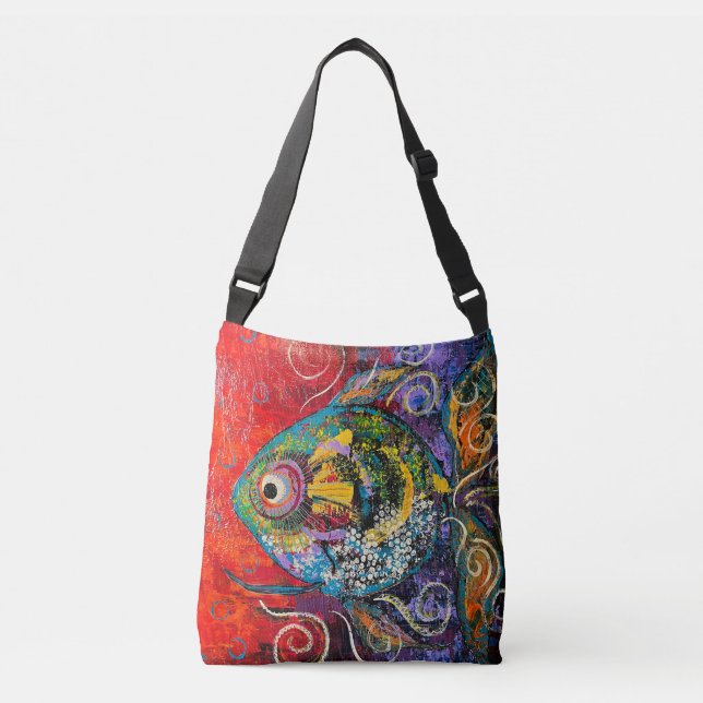 All-Over-Print Tote, Shoulder Tote (Front)