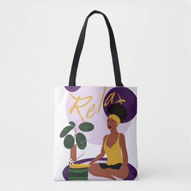 All-Over-Print Tote, Shoulder Tote (Front)