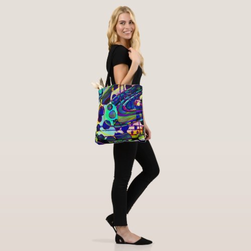 All_Over_Print Tote Shoulder Tote