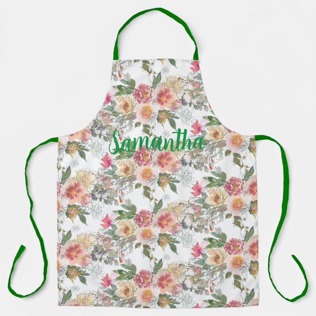 All over print with customizable text apron (Front)