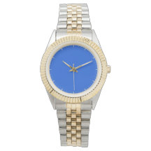 All-Over Solid Colour Blue with Marked Increments