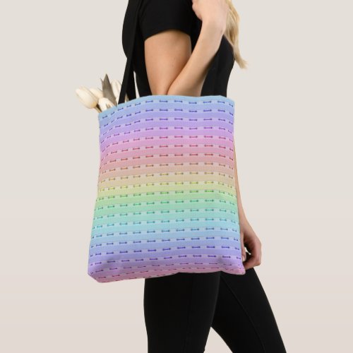 All_Over Tote _ Rainbow Stitching