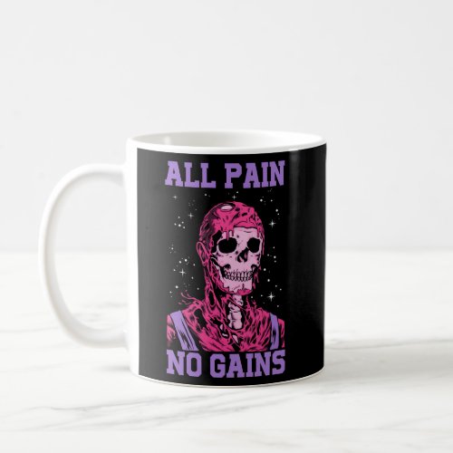 All Pain No Gains Coffee Mug