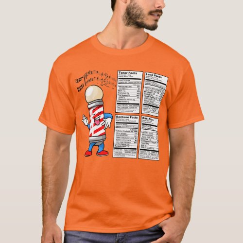 All Parts Nutritional Information Label T_Shirt