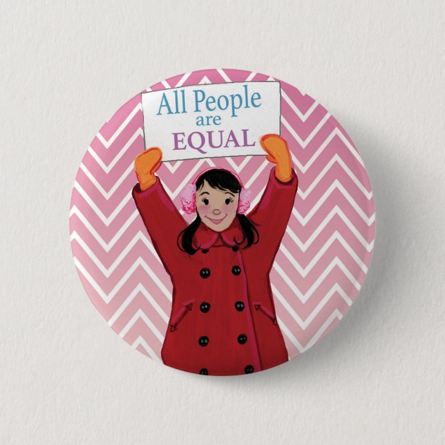 ALL people are Equal Button (Front)