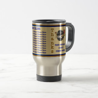 ALL Player's Names, Hockey Coach Gift Ideas Hockey Travel Mug