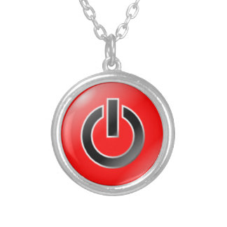 All Powerful Silver Plated Necklace