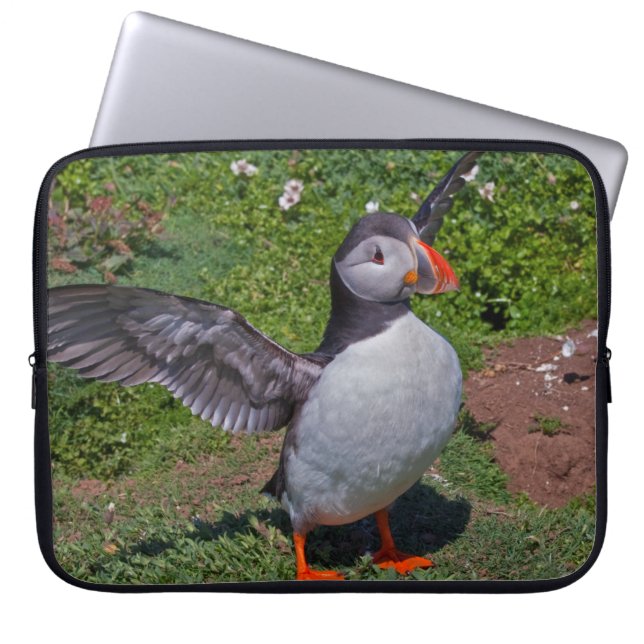 All Puffed Up Laptop Sleeve (Front)