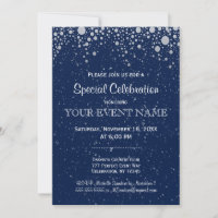 All Purpose | Starry Night in Blue Invitation