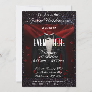 All Purpose   Tuxedo Invitation