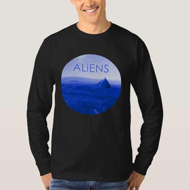 All Pyramids Are Alien Pyramids T-Shirt (Front)