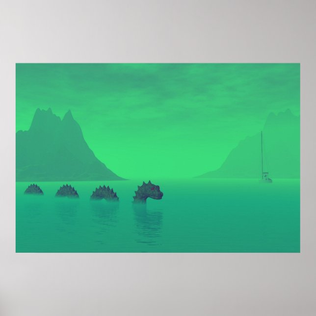 "All Quiet in the Loch" Poster (Front)