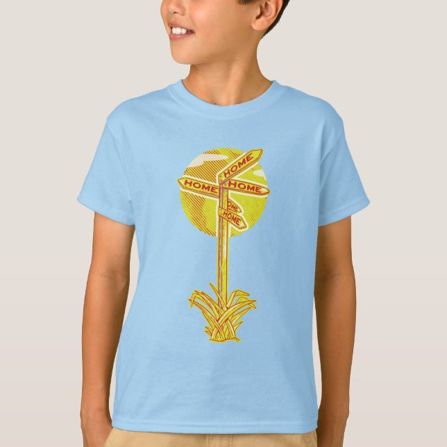 All roads lead home T-Shirt (Front)