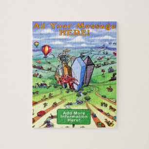 All Roads lead to Dallas Texas Jigsaw Puzzle
