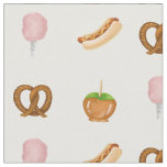 All’s Fair State Fair Late Summer Carnival Snacks Fabric