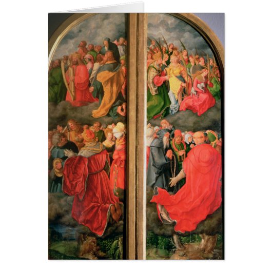 All Saints Day altarpiece Cards (Front)