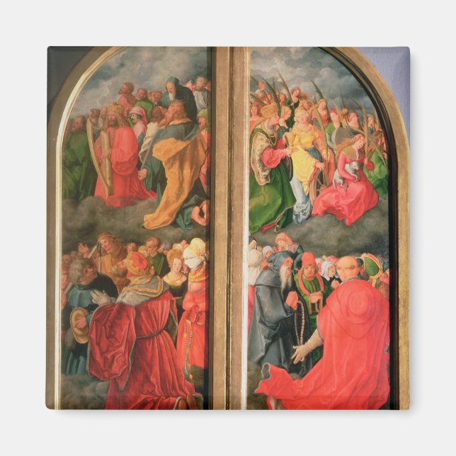 All Saints Day altarpiece Magnet (Front)