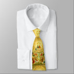 ALL SAINTS DAY ANGELS HEAVEN NECK TIE<br><div class="desc">This is a beautiful image of the communion of all the saints and angels adoring the Holy Trinity in Heaven. Perfect image to celebrate All Saints' Day!</div>