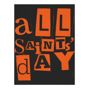All Saints' Day Catholic Saints Poster