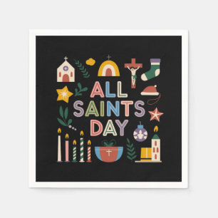All Saints Day Celebrate the Meaningful Day Napkins